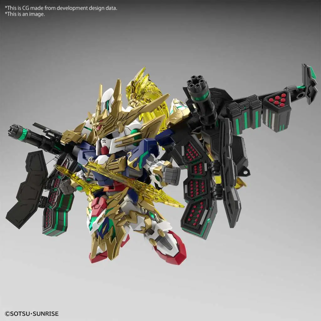 Maquette Gundam sdw heroes zhao yun 00 comm pck